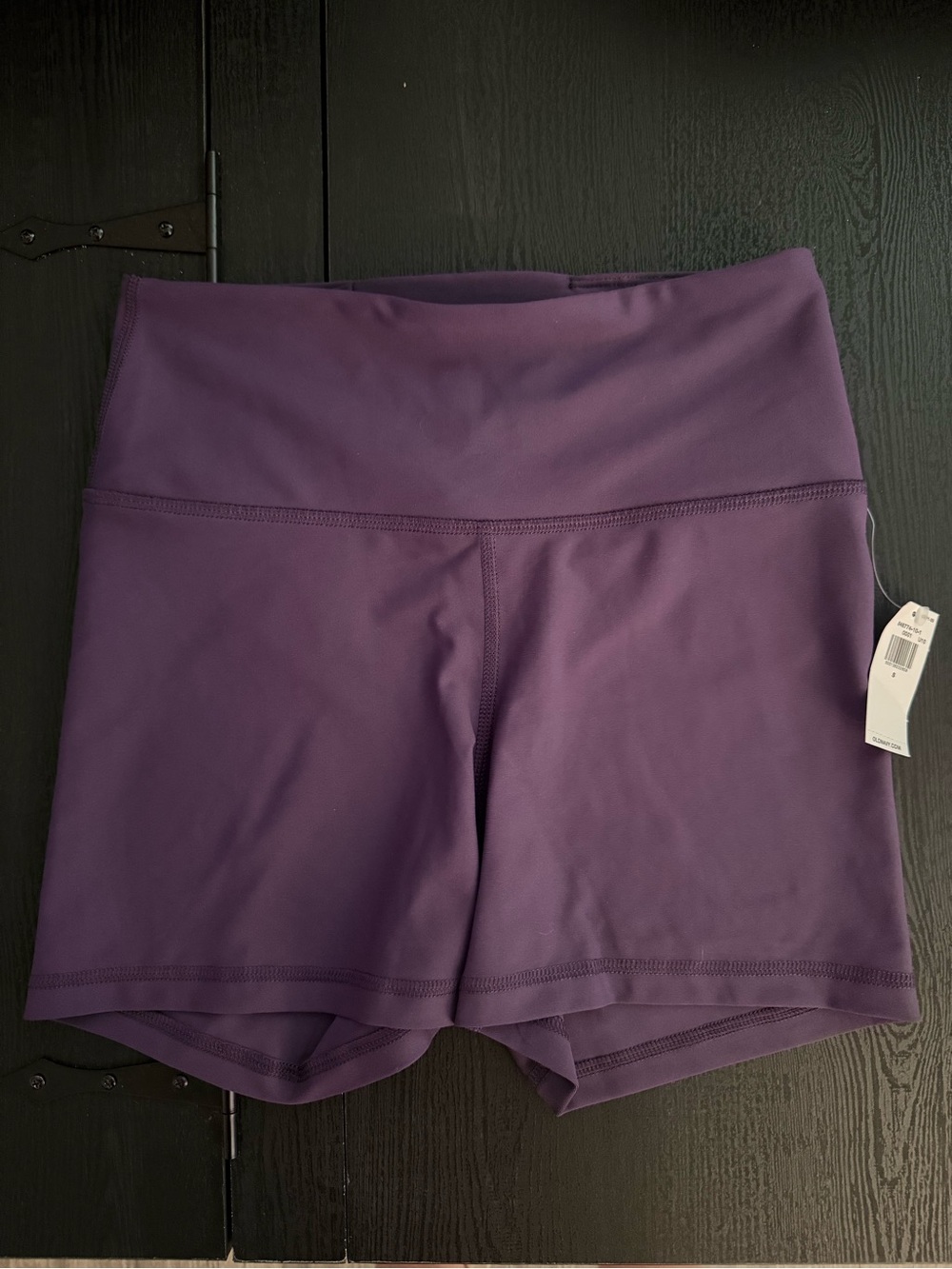 Old Navy Purple High-Rise Bike Shorts